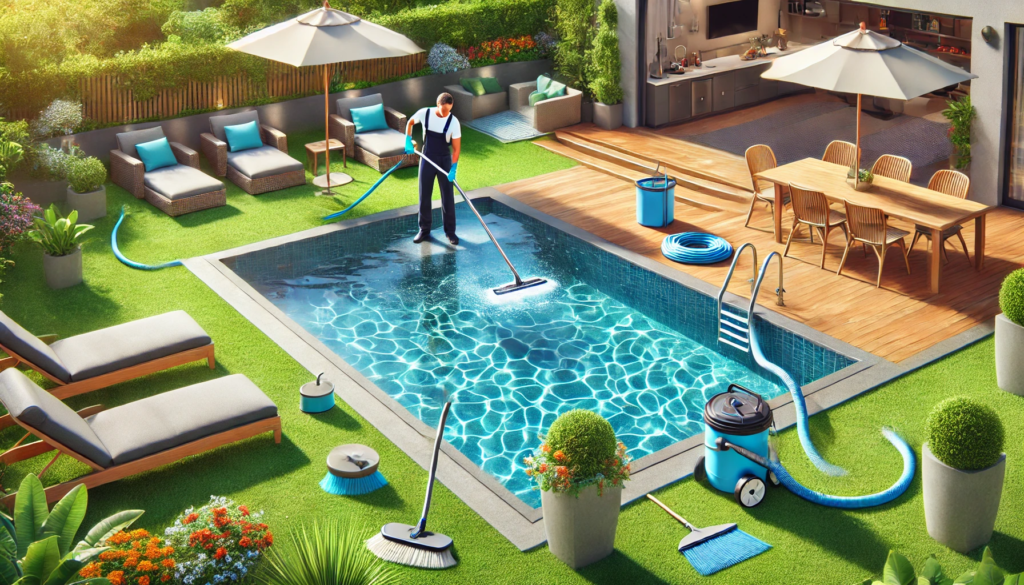 Swimming Pool Cleaning Services In Dubai