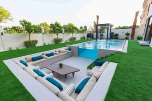 Sunken area construction dubai