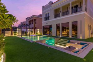 Swimming Pool construction the villa