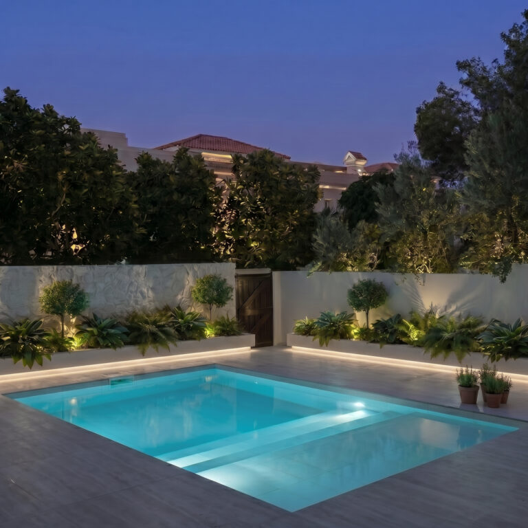 Swimming pool construction company in Arabian Ranches dubai