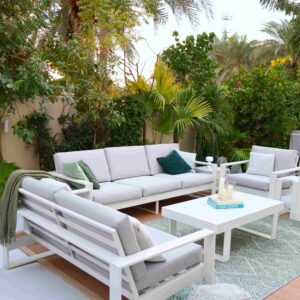 outdoor sitting construction arabian ranches dubai