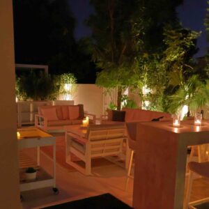 outdoor sitting design arabian ranches dubai